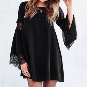 For love & lemons bell sleeve dress